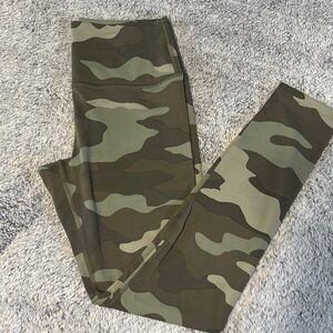 Victoria's Secret Camouflage Leggings Green and Brown